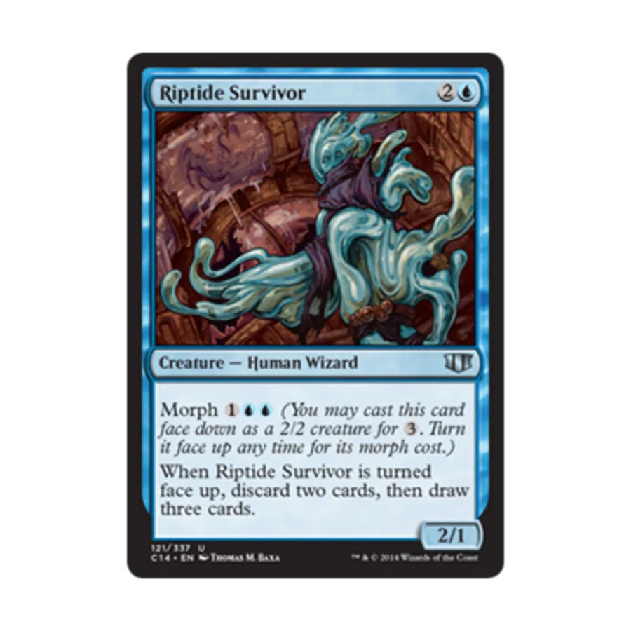 CCG Выживший в бурном потоке (U), MTG - Commander 2014
CCG Выживший в бурном потоке (U), MTG - Commander 2014