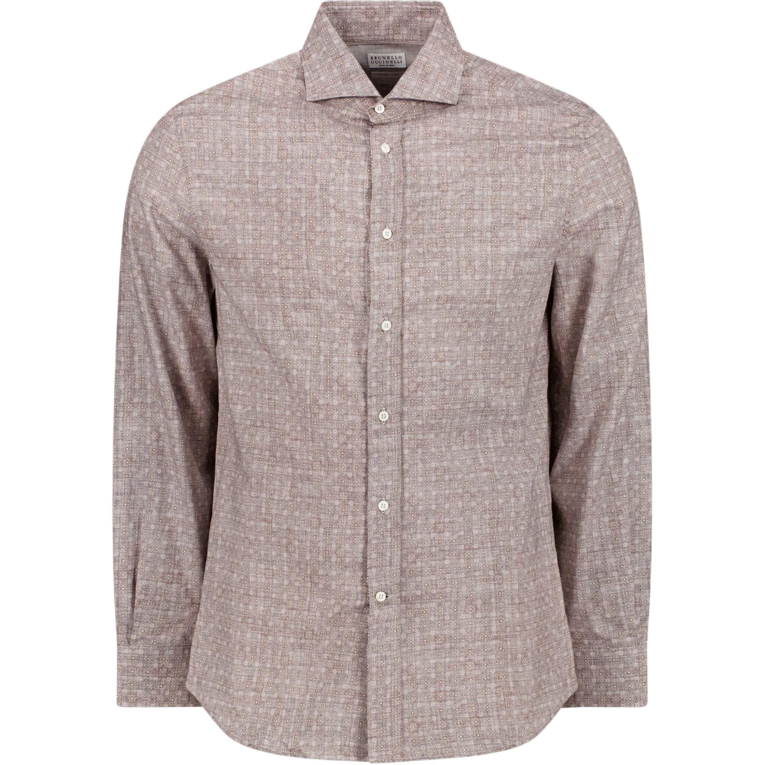 Brunello Cucinelli Рубашка мужская светло-коричневая
Brunello Cucinelli Рубашка мужская светло-коричневая