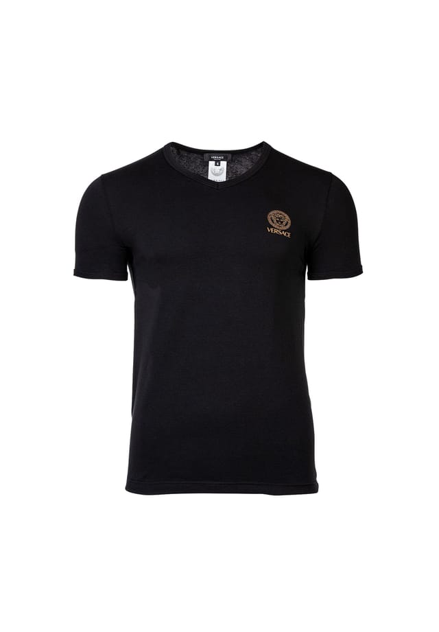 Футболка - майка Topeka с v-образным вырезом эластичный хлопок Versace, черный
Футболка - майка Topeka с v-образным вырезом эластичный хлопок Versace, черный