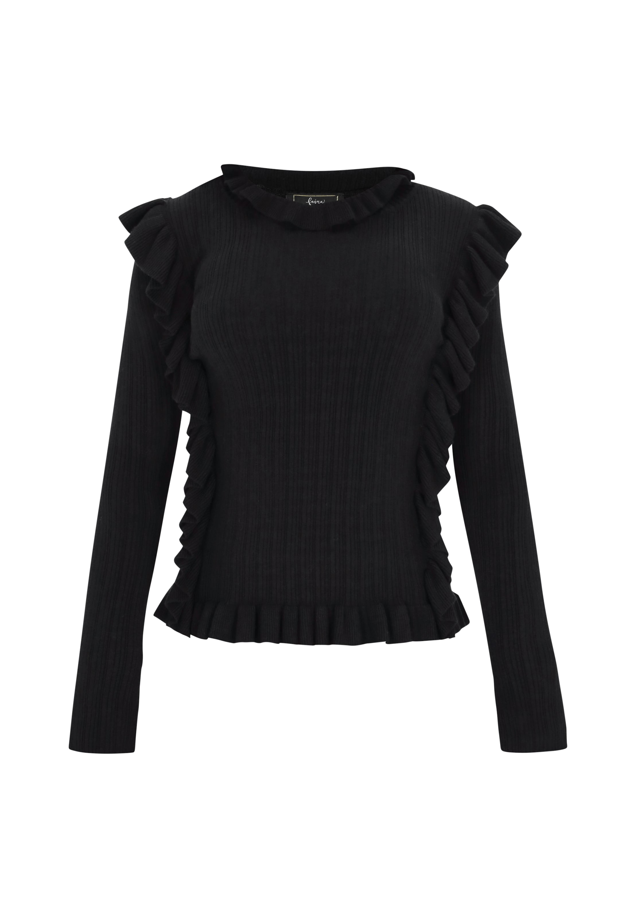 Faina Свитер в черном цвете
Faina Свитер в черном цвете