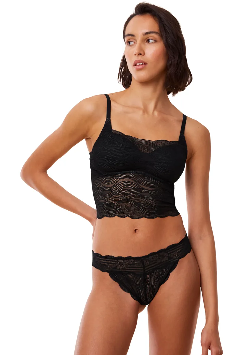 Удлиненный бюстгальтер Triumph "Lift Smart Bustier", эластичное кружево, черный
Удлиненный бюстгальтер Triumph "Lift Smart Bustier", эластичное кружево, черный
