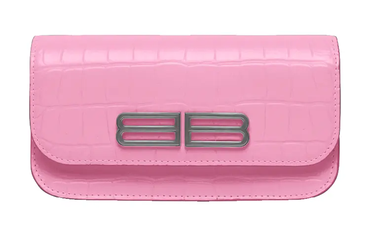 Сплетница Сумка через плечо с крокодиловым принтом из тисненой кожи, кошелек, розовый Balenciaga
Сплетница Сумка через плечо с крокодиловым принтом из тисненой кожи, кошелек, розовый Balenciaga