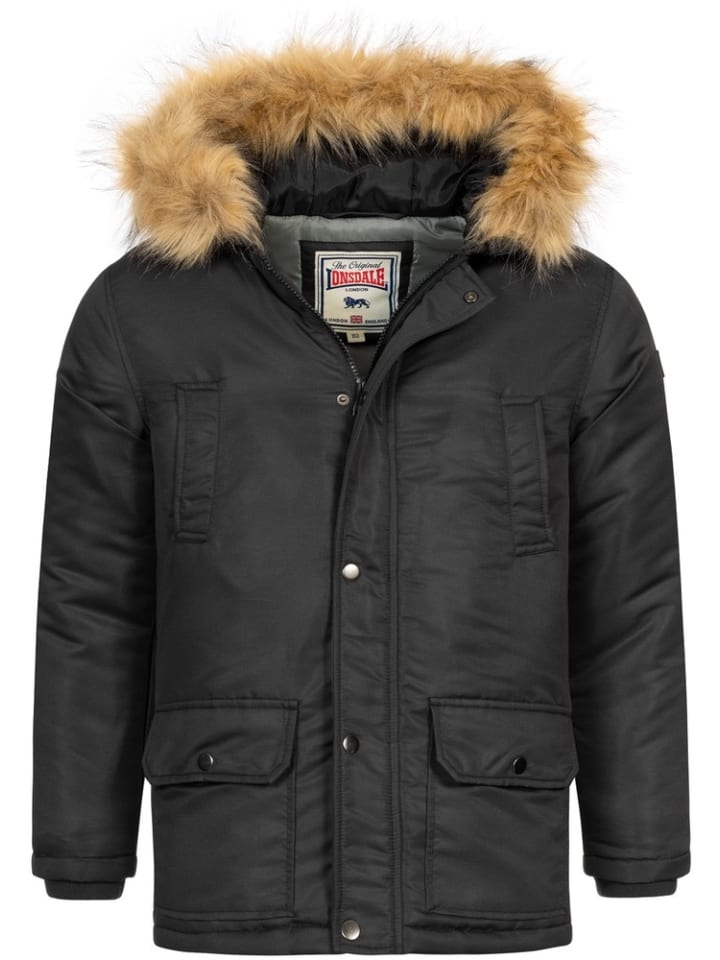 Зимняя куртка Lonsdale, черный
Зимняя куртка Lonsdale, черный