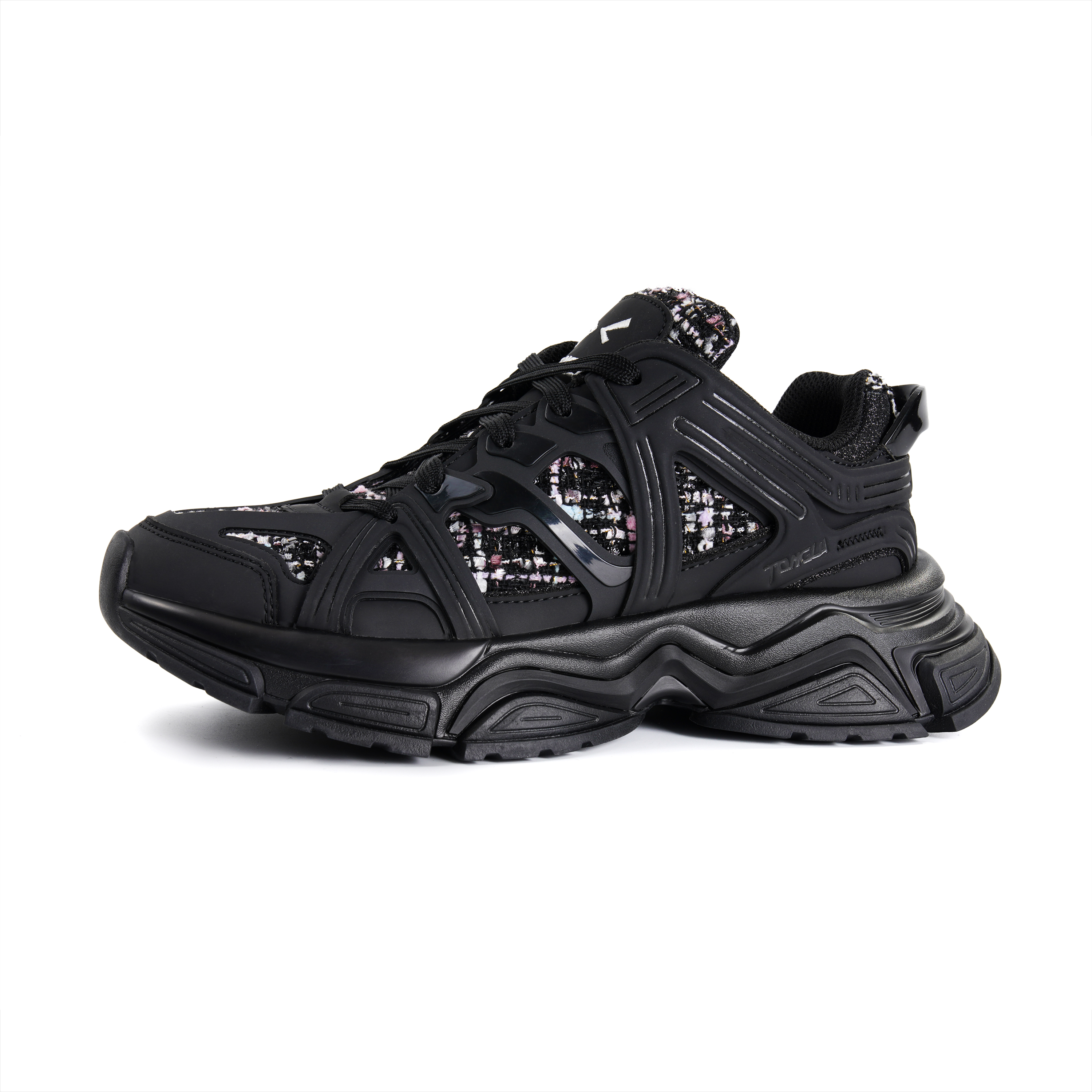 Same way Низкие массивные кроссовки с амортизацией, противоскользящие, износостойкие, увеличивающие рост, мужские, черные 
Same way Низкие массивные кроссовки с амортизацией, противоскользящие, износостойкие, увеличивающие рост, мужские, черные