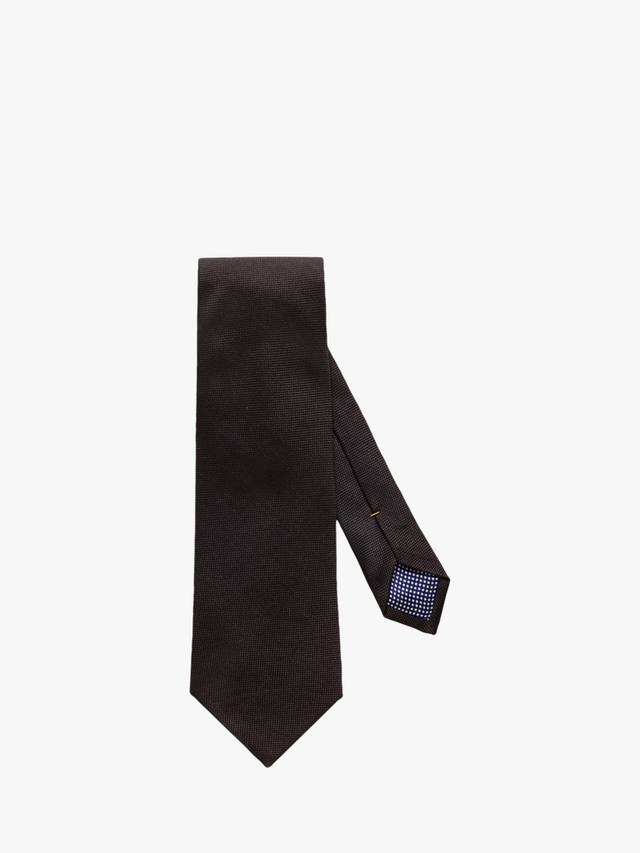 Шелковый галстук из плетеной корзины Eton, черный
Шелковый галстук из плетеной корзины Eton, черный