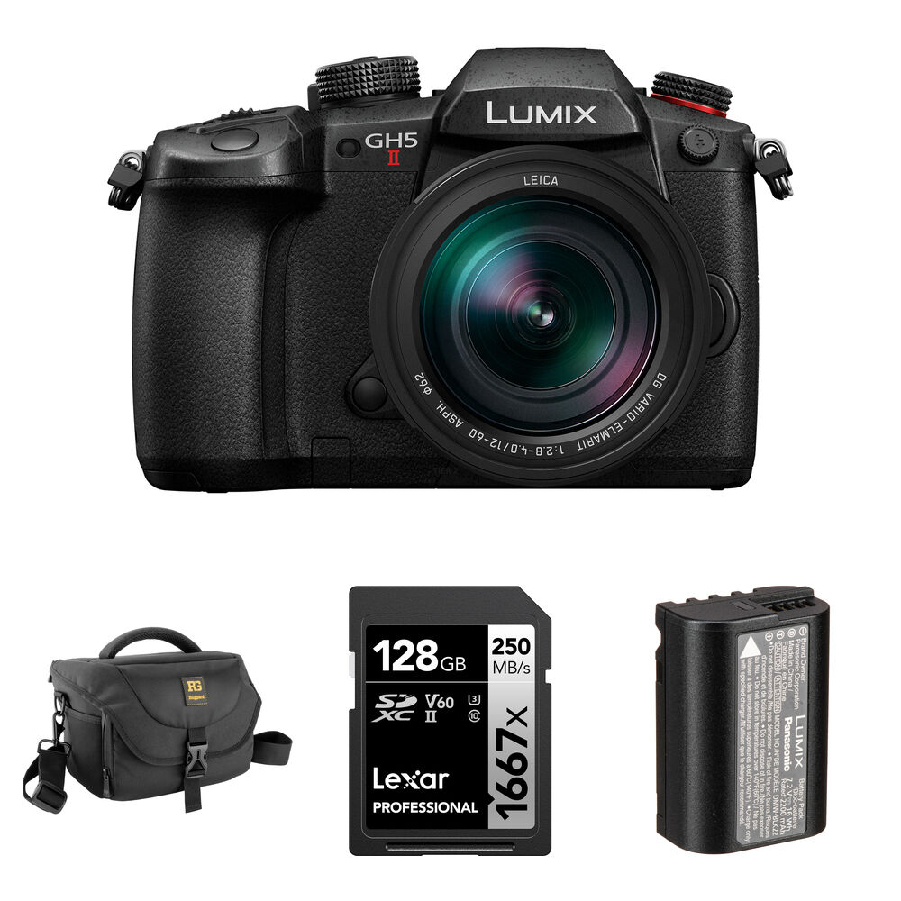 Беззеркальная камера Panasonic Lumix GH5 II Mirrorless Camera with 12-60mm f/2.8-4
Беззеркальная камера Panasonic Lumix GH5 II Mirrorless Camera with 12-60mm f/2.8-4