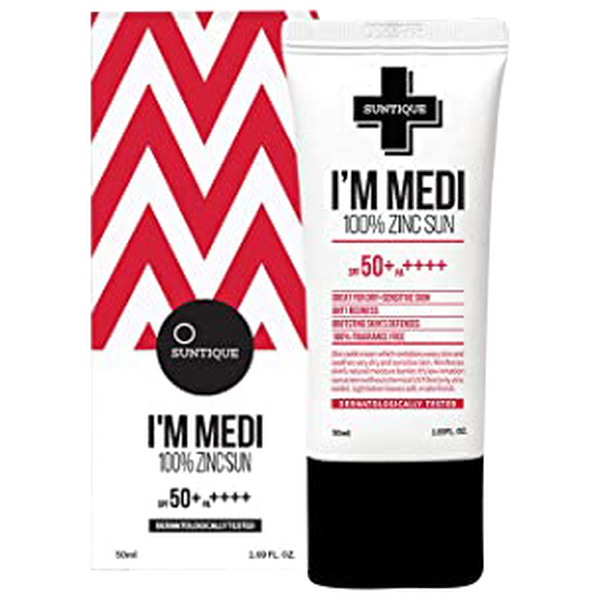 Крем для лица spf50+ pa++++, 50 мл Suntique I'M medi
Крем для лица spf50+ pa++++, 50 мл Suntique I'M medi