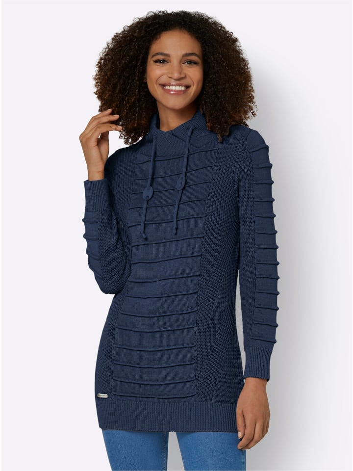 WITT WEIDEN Длинный свитер темно-синего цвета
WITT WEIDEN Длинный свитер темно-синего цвета