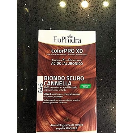 Краска для волос Colorpro XD Dark Blonde Cinnamon 646
Краска для волос Colorpro XD Dark Blonde Cinnamon 646