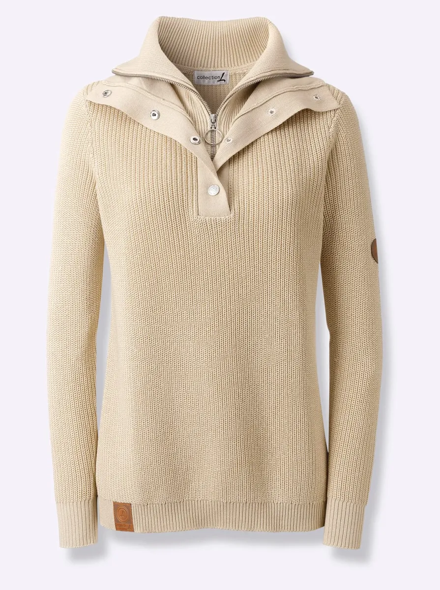 Casual Looks Troyer "Troyer Sweater", цвет Sand
Casual Looks Troyer "Troyer Sweater", цвет Sand