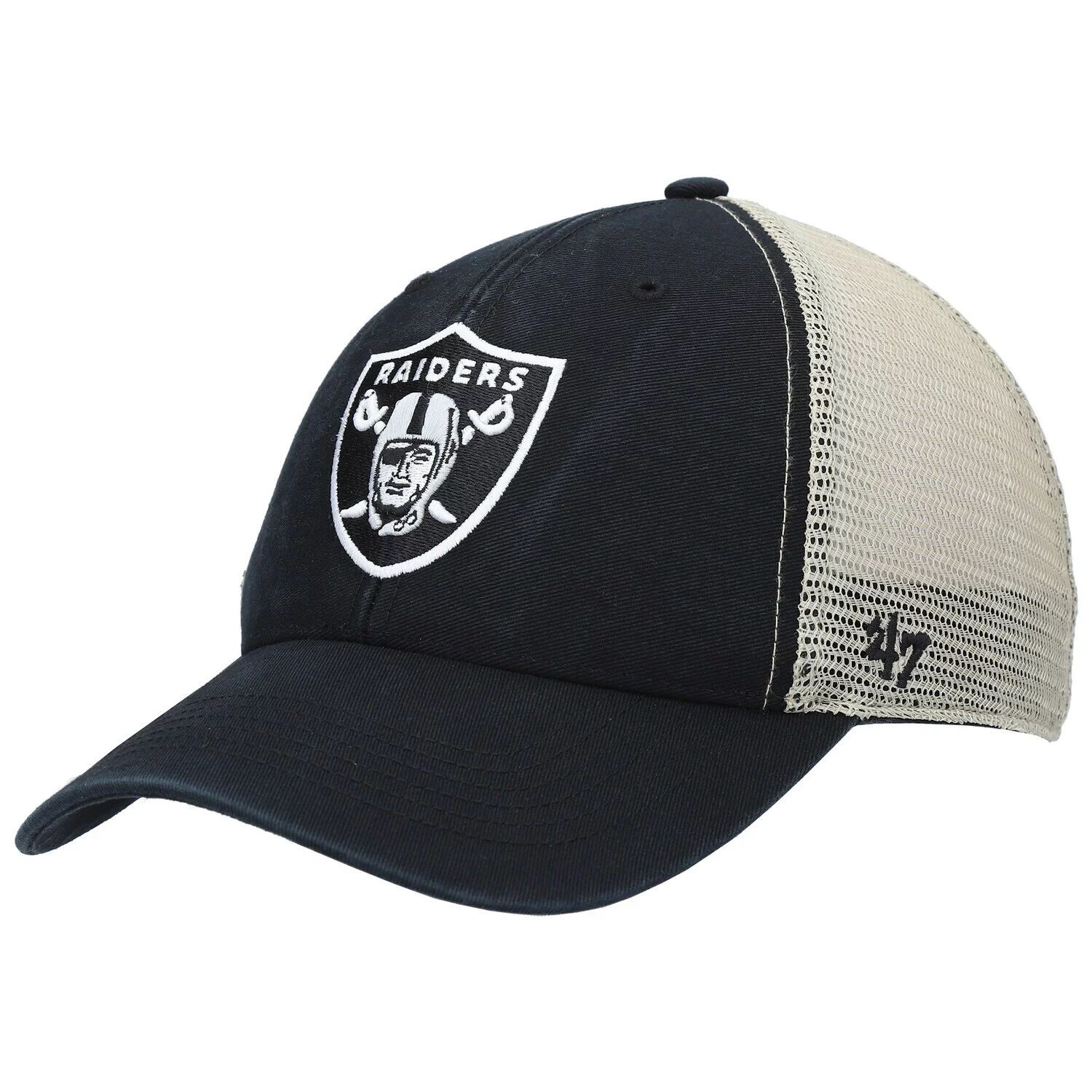 Мужская черная кепка Snapback Flagship MVP Las Vegas Raiders '47
Мужская черная кепка Snapback Flagship MVP Las Vegas Raiders '47