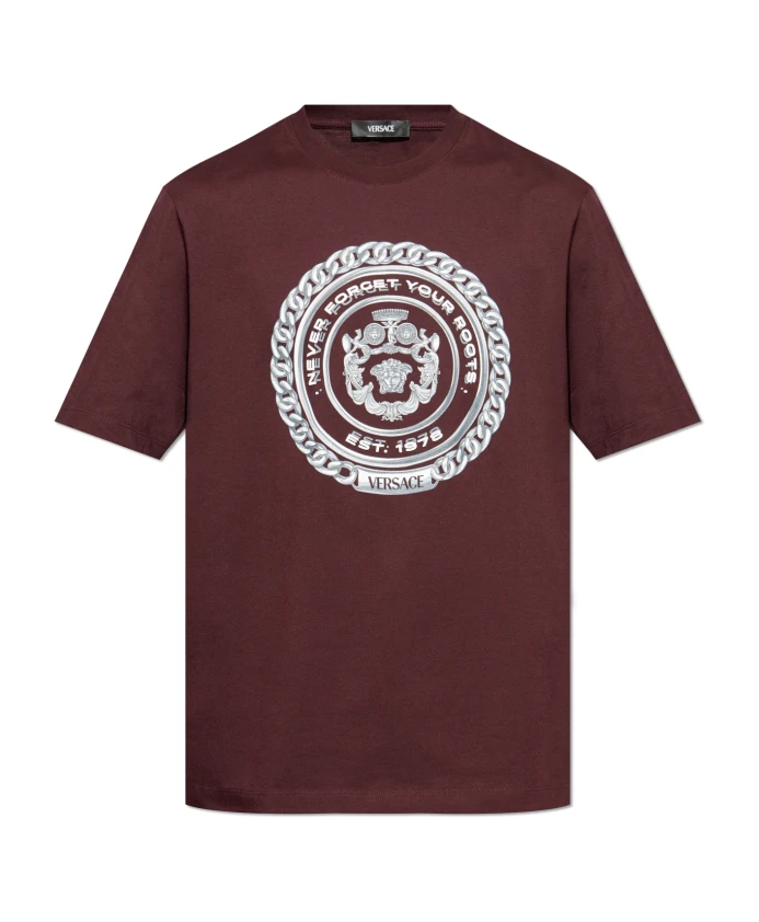 Футболка с принтом логотипа Versace, красный
Футболка с принтом логотипа Versace, красный