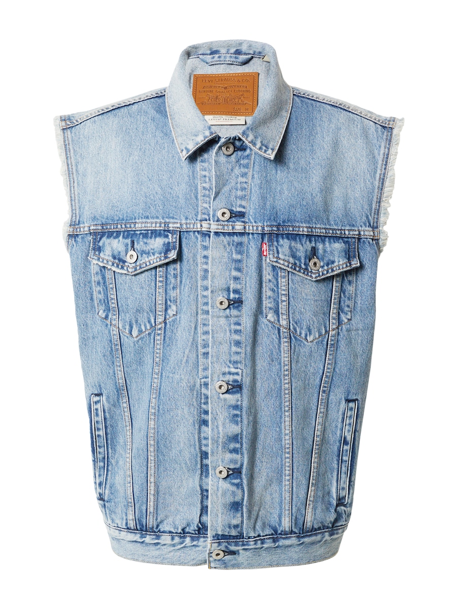 Жилет LEVI'S Relaxed Trucker, Blue Denim
Жилет LEVI'S Relaxed Trucker, Blue Denim