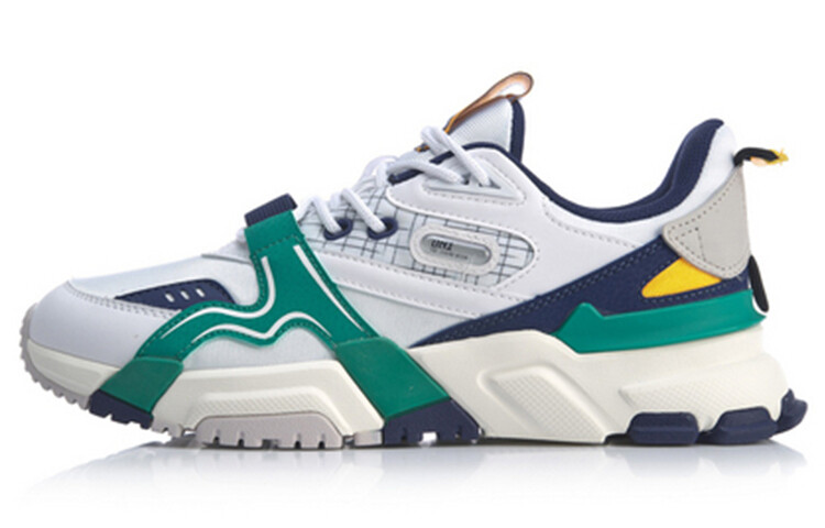 Кроссовки Lifestyle Мужские с низким верхом Белые / Зеленый Перец Зеленый / Темно-фиолетовый Синий Lining
Кроссовки Lifestyle Мужские с низким верхом Белые / Зеленый Перец Зеленый / Темно-фиолетовый Синий Lining