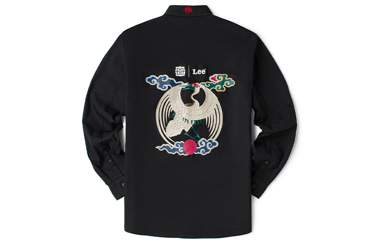 Lee Мужская черная рубашка
Lee Мужская черная рубашка