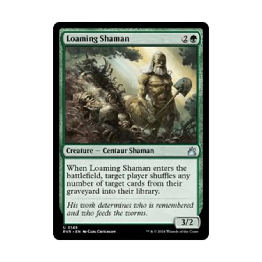 CCG Странствующий шаман (U), MTG - Ravnica Remastered
CCG Странствующий шаман (U), MTG - Ravnica Remastered