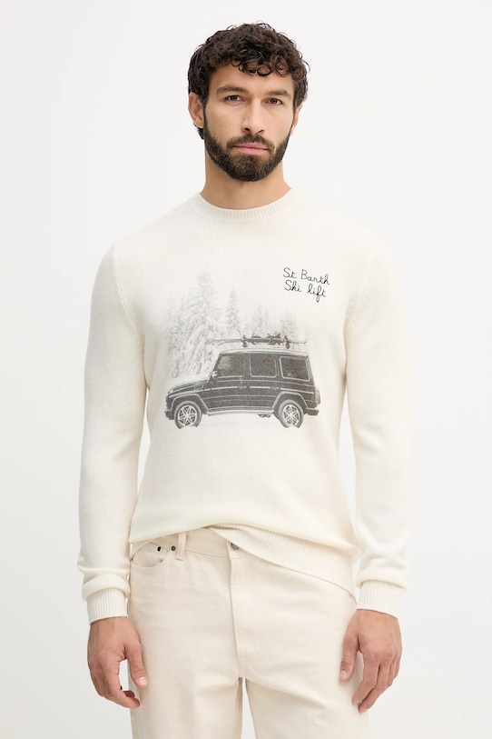 Свитер из смесовой шерсти Mc2 Saint Barth, бежевый
Свитер из смесовой шерсти Mc2 Saint Barth, бежевый