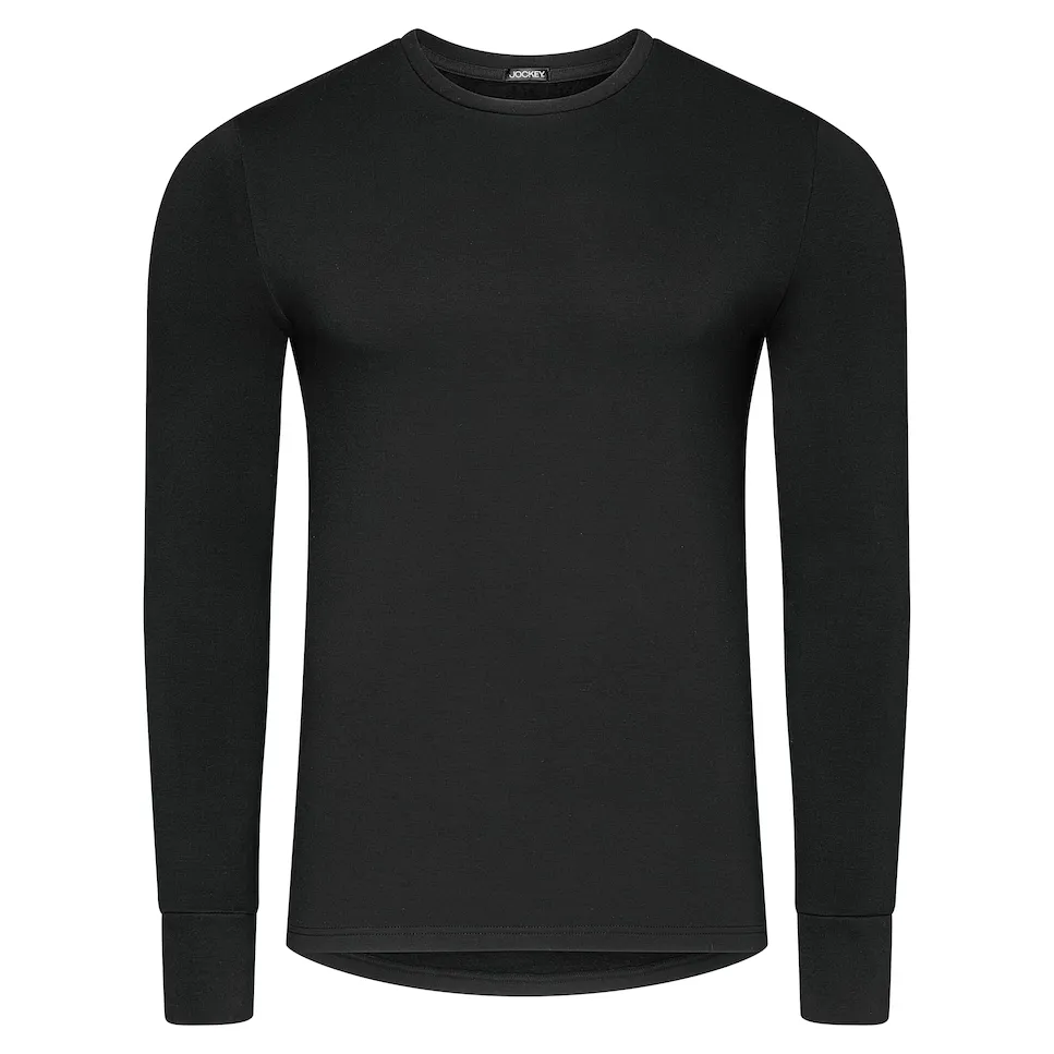 Мужская обтягивающая майка с длинными рукавами Jockey, черный
Мужская обтягивающая майка с длинными рукавами Jockey, черный