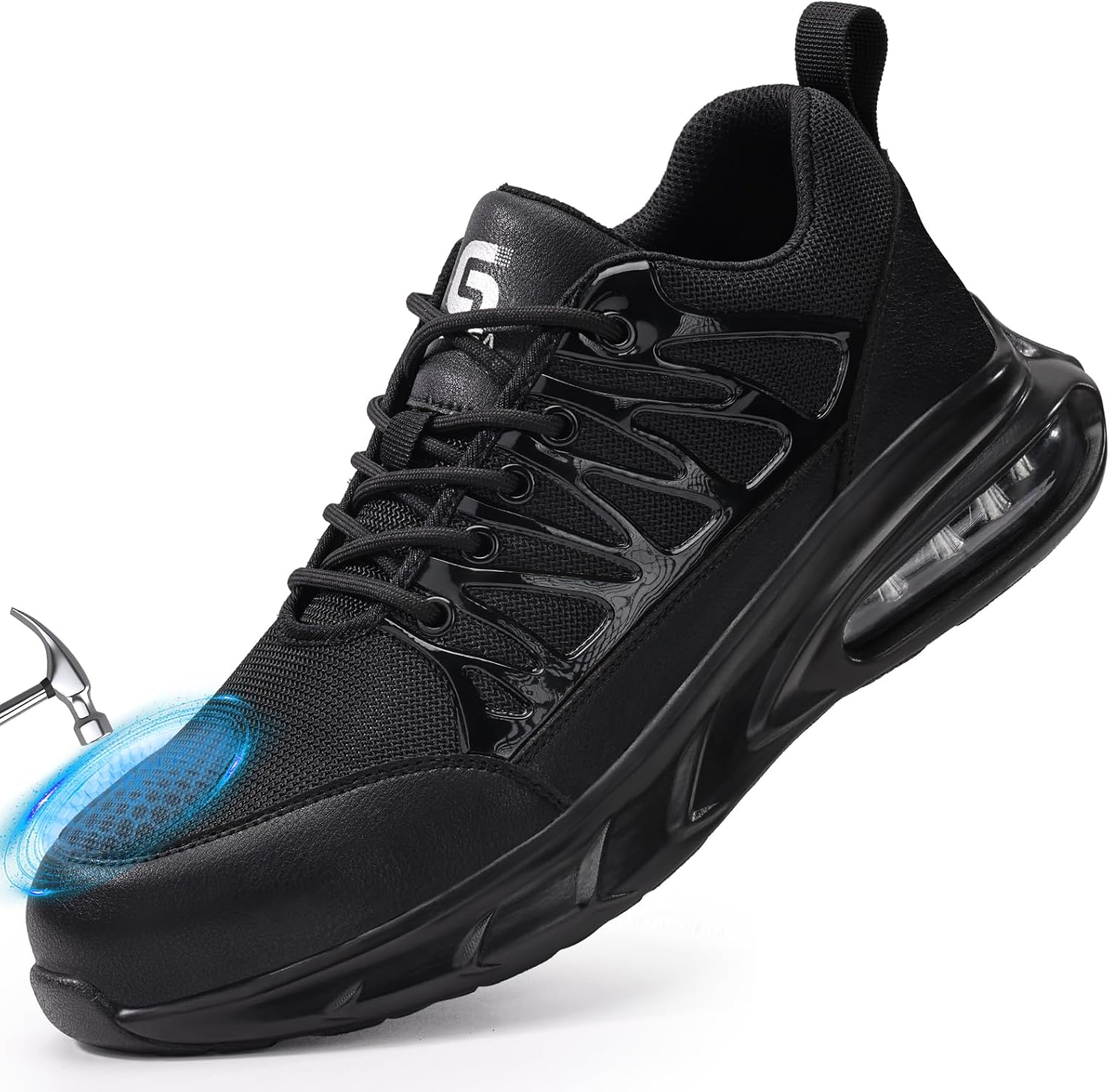 Мужская обувь с стальным носком Легкие туфли для строительства и промышленности Кроссовки с защитным носком Безопасная и удобная обувь для мужчин и женщин Baiyijia, черный
Мужская обувь с стальным носком Легкие туфли для строительства и промышленности Кроссовки с защитным носком Безопасная и удобная обувь для мужчин и женщин Baiyijia, черный