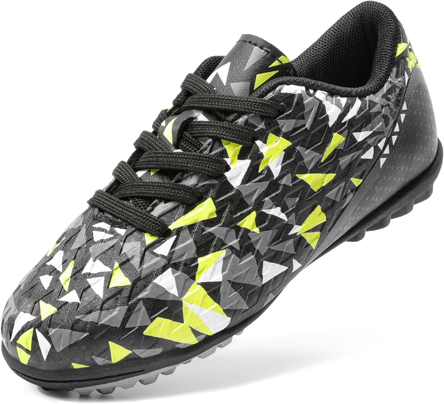 Кроссовки для футбола DREAM PAIRS для мальчиков и девочек, футзальная обувь с шнуровкой для маленьких и больших детей, черный/зеленый
Кроссовки для футбола DREAM PAIRS для мальчиков и девочек, футзальная обувь с шнуровкой для маленьких и больших детей, черный/зеленый