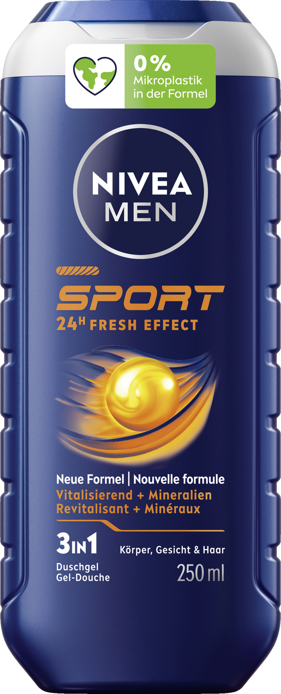 Гель для душа NIVEA MEN 3in1 Duschgel Sport 24H fresh effect
Гель для душа NIVEA MEN 3in1 Duschgel Sport 24H fresh effect