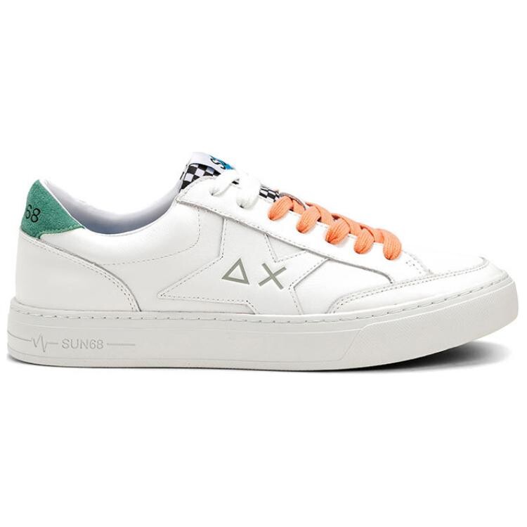 Кроссовки SUN68 Skateboarding Shoes Men Low-top White / Grass Green, зеленый
Кроссовки SUN68 Skateboarding Shoes Men Low-top White / Grass Green, зеленый
