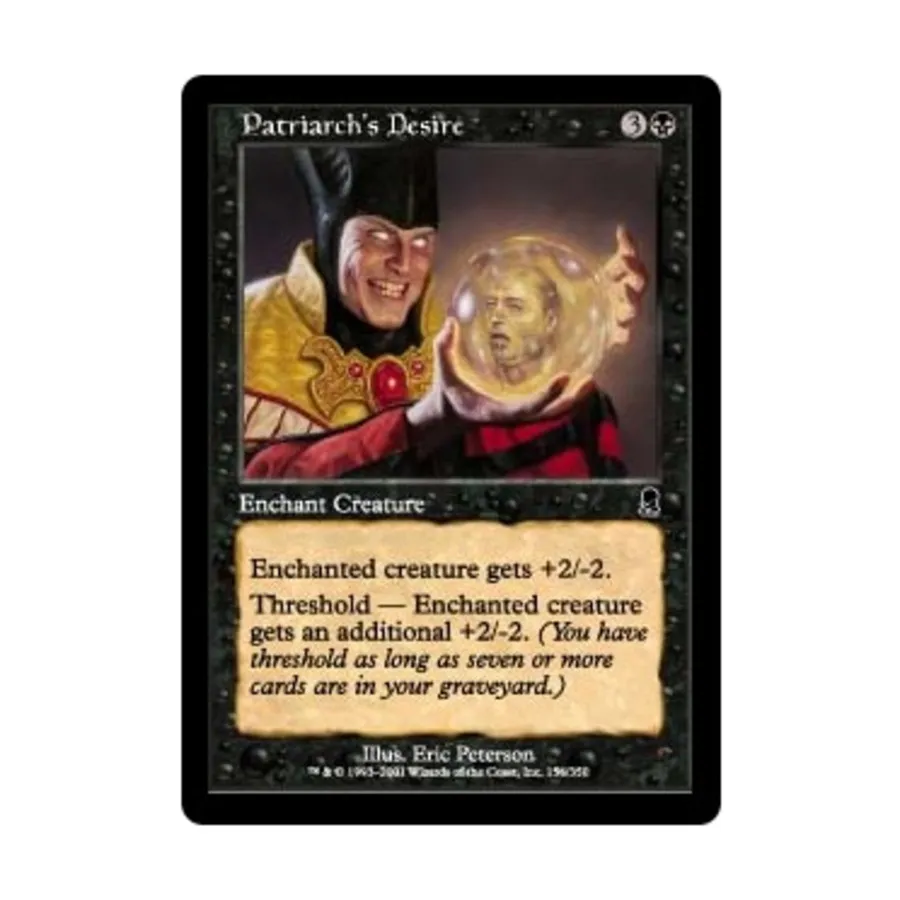 CCG Желание Патриарха (С), MTG - Odyssey
CCG Желание Патриарха (С), MTG - Odyssey