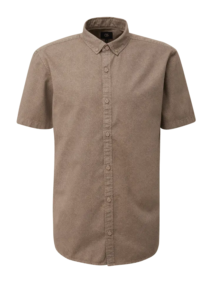 Рубашка QS kurzarm, коричневый
Рубашка QS kurzarm, коричневый