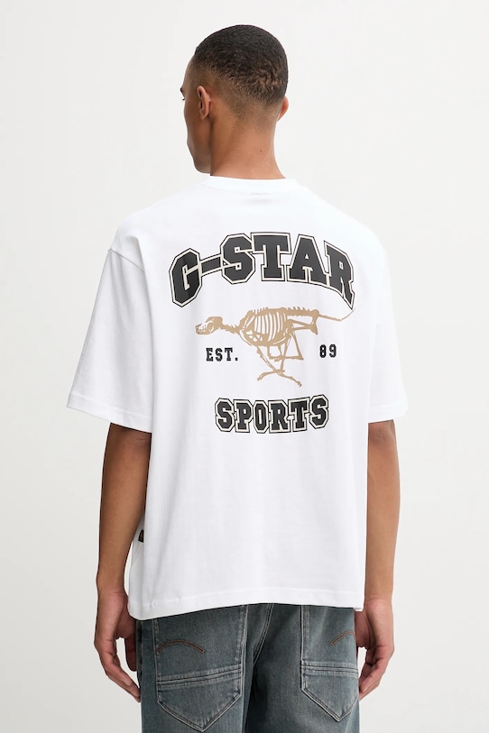 Хлопковая футболка G-Star, белый
Хлопковая футболка G-Star, белый
