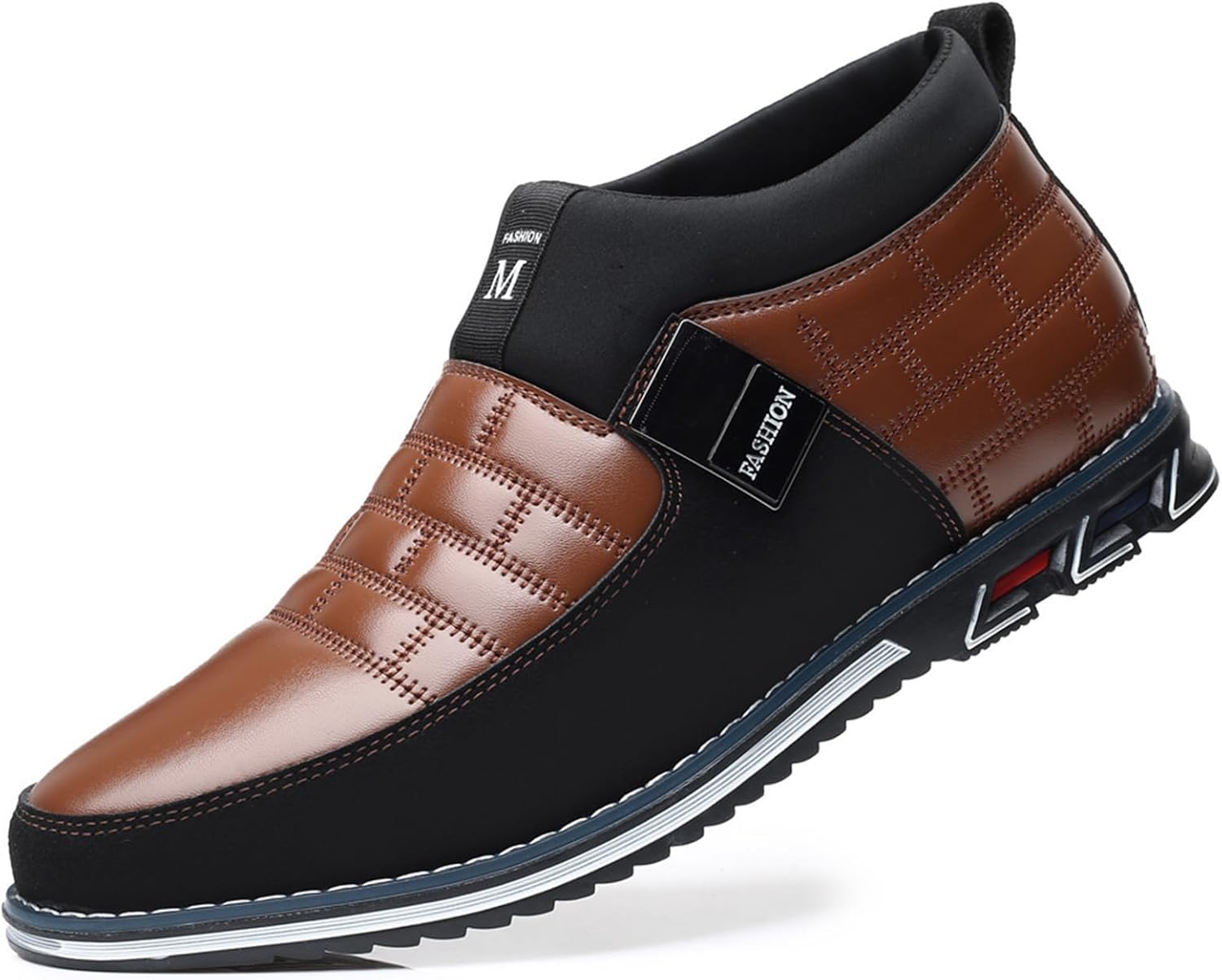 Мужские повседневные лоферы Crepuscute, удобные легкие мокасины на плоской подошве для улицы, прогулок, вождения, делового офиса и модного гардероба, коричневый
Мужские повседневные лоферы Crepuscute, удобные легкие мокасины на плоской подошве для улицы, прогулок, вождения, делового офиса и модного гардероба, коричневый