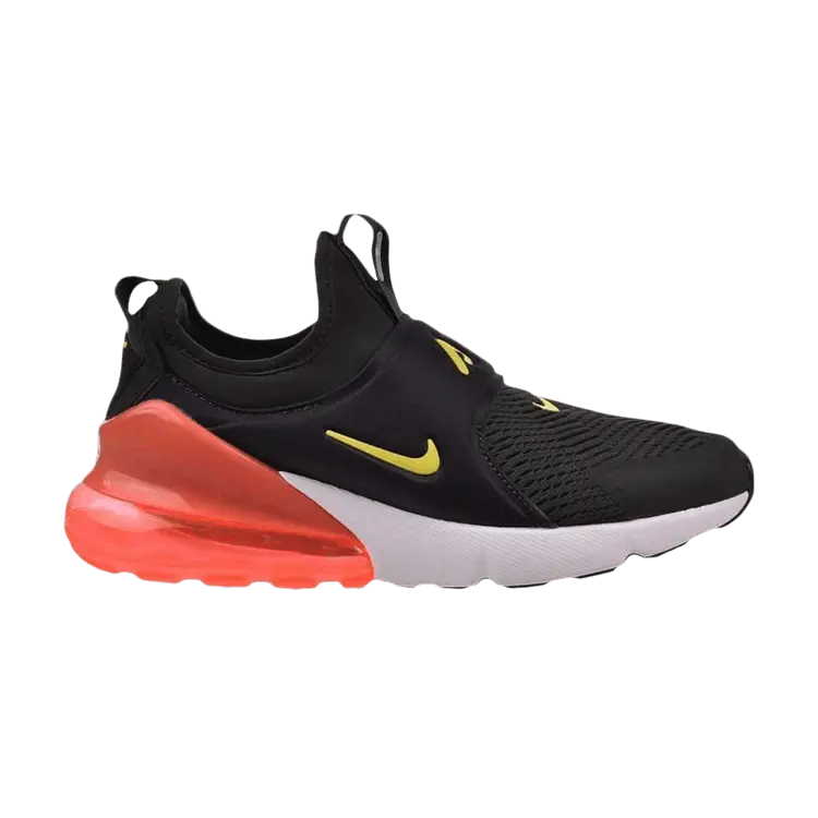 Кроссовки Nike Air Max 270 Extreme GS Dark Smoke Grey High Voltage, черный 
Кроссовки Nike Air Max 270 Extreme GS Dark Smoke Grey High Voltage, черный