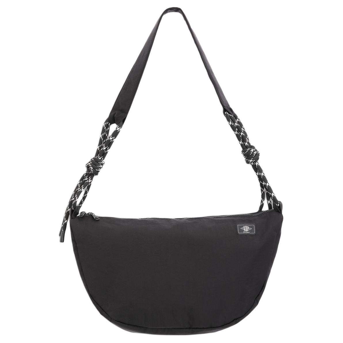 Полиамидная плечевая сумка через плечо среднего размера женская черная GAP 
Полиамидная плечевая сумка через плечо среднего размера женская черная GAP