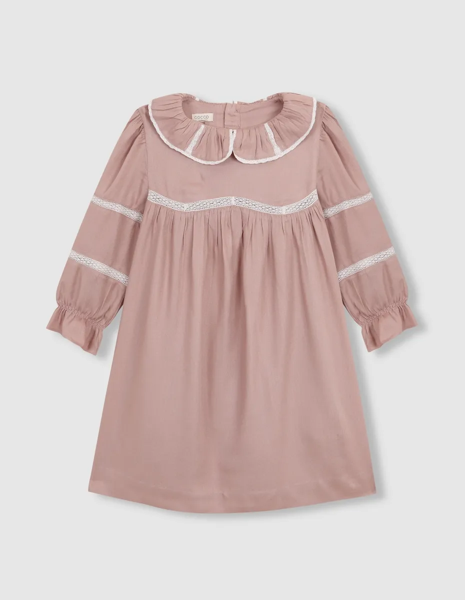 Детское платье с вышитыми лямками Gocco, сиреневый
Детское платье с вышитыми лямками Gocco, сиреневый
