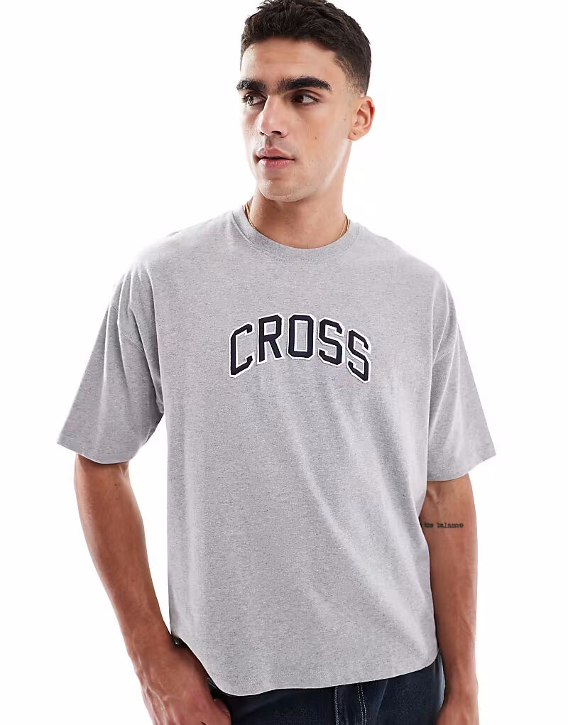 Футболка свободного кроя ASOS DESIGN с аппликацией серого меланжевого цвета
Футболка свободного кроя ASOS DESIGN с аппликацией серого меланжевого цвета