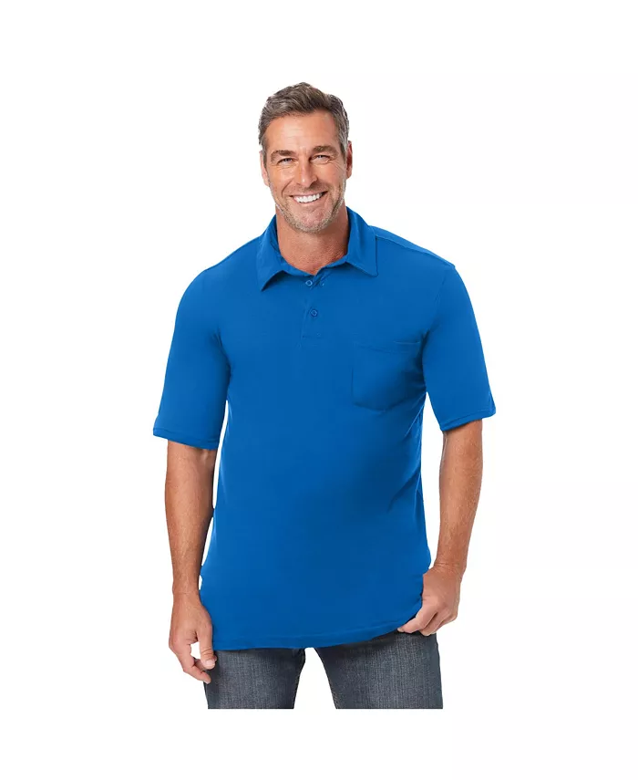 Мужская ультралегкая поло KingSize, синий
Мужская ультралегкая поло KingSize, синий