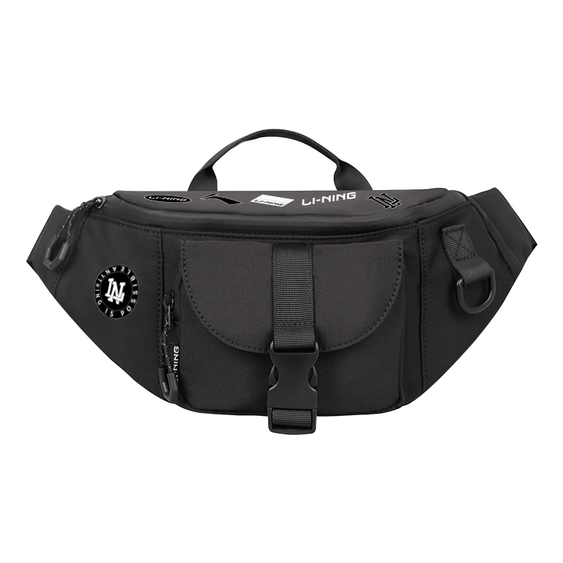 LINING Полиэстеровая поясная сумка Regular Unisex Black, Black 
LINING Полиэстеровая поясная сумка Regular Unisex Black, Black