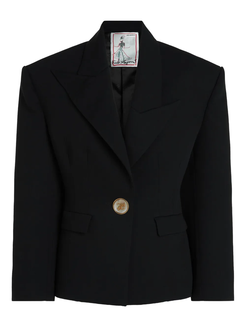 Пиджак Karl Studio KARL LAGERFELD, черный
Пиджак Karl Studio KARL LAGERFELD, черный