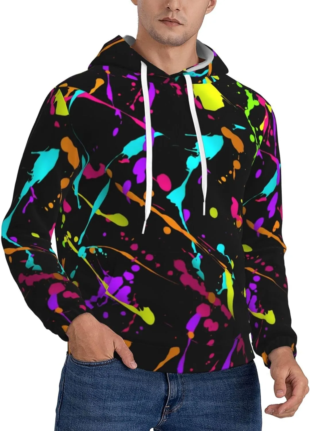 Толстовка с капюшоном Glow In Dark Splatter Neon SDERDZSE
Толстовка с капюшоном Glow In Dark Splatter Neon SDERDZSE