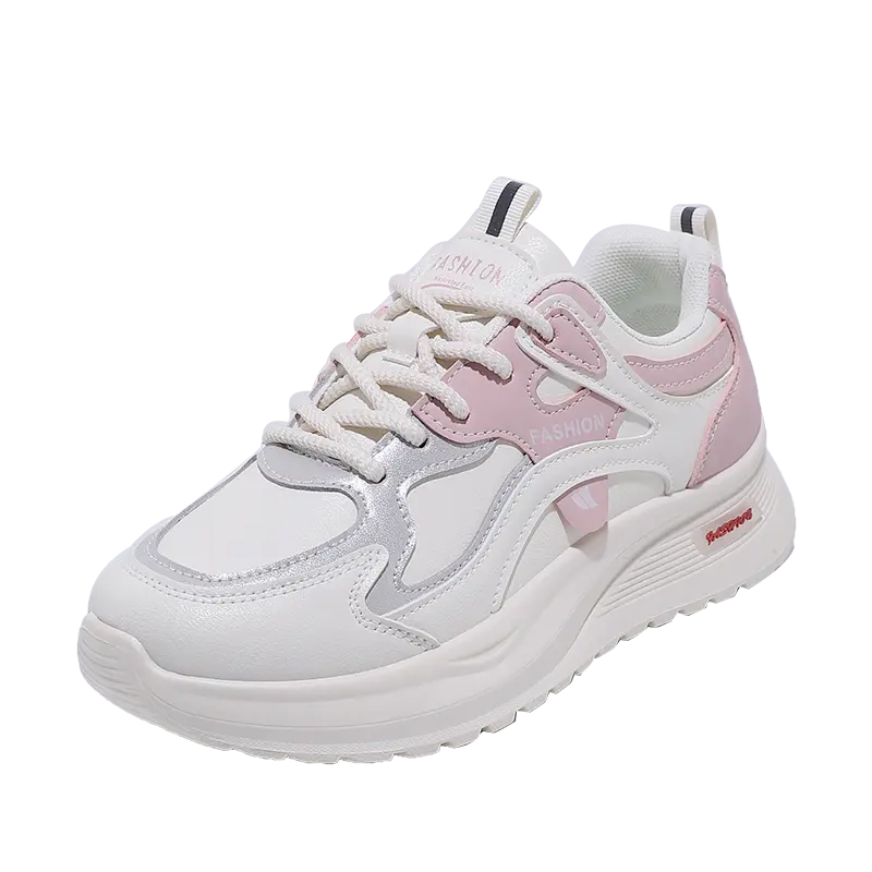 Детские противоскользящие повседневные кроссовки унисекс Wooden Rabbit, бежевый/розовый
Детские противоскользящие повседневные кроссовки унисекс Wooden Rabbit, бежевый/розовый