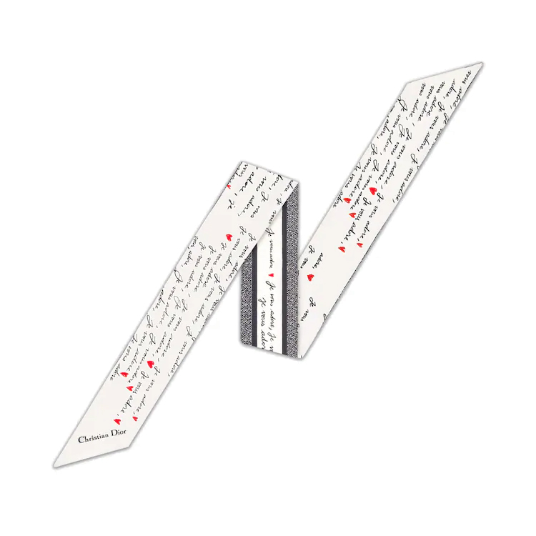 Шёлковый платок женский белый DIOR
Шёлковый платок женский белый DIOR