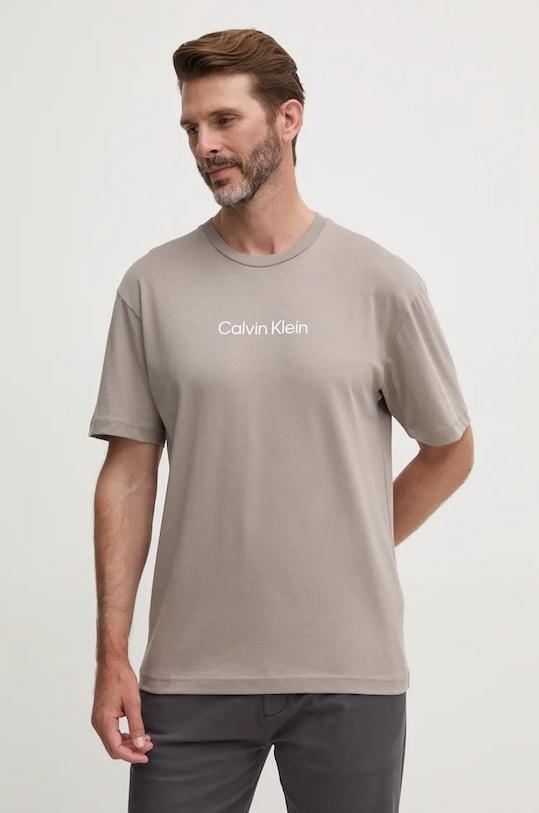 Хлопковая футболка Calvin Klein, серый
Хлопковая футболка Calvin Klein, серый