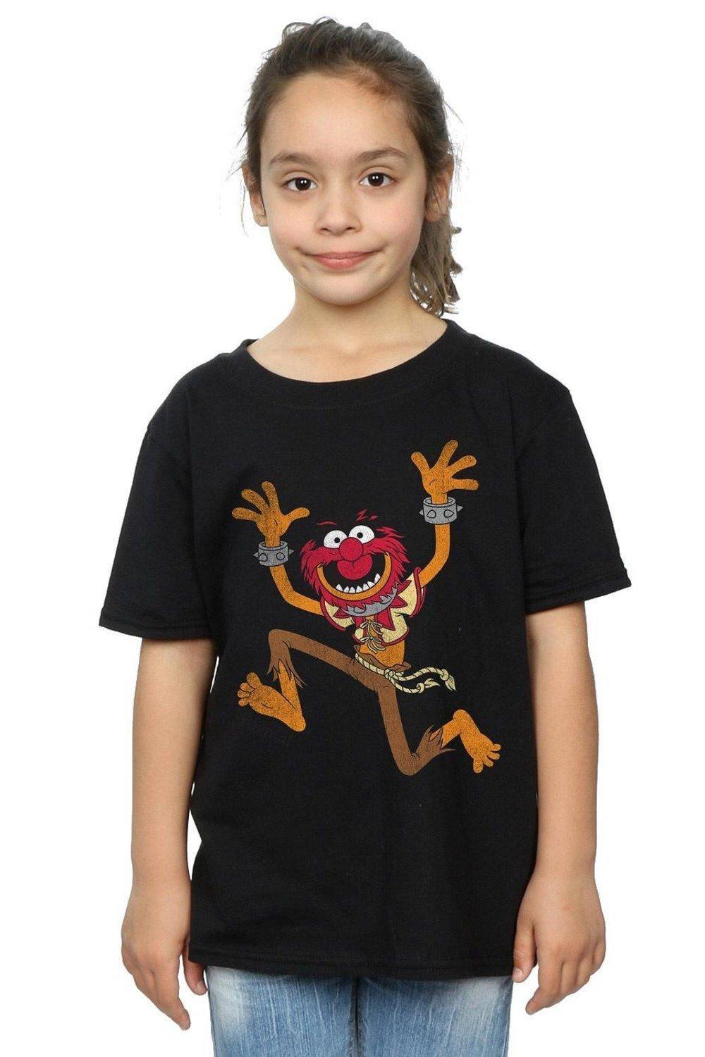 Классическая футболка с изображением животных The Muppets, черный
Классическая футболка с изображением животных The Muppets, черный