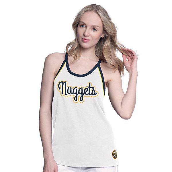 Женский белый топ racerback denver nuggets curveball G-Iii 4Her By Carl Banks
Женский белый топ racerback denver nuggets curveball G-Iii 4Her By Carl Banks