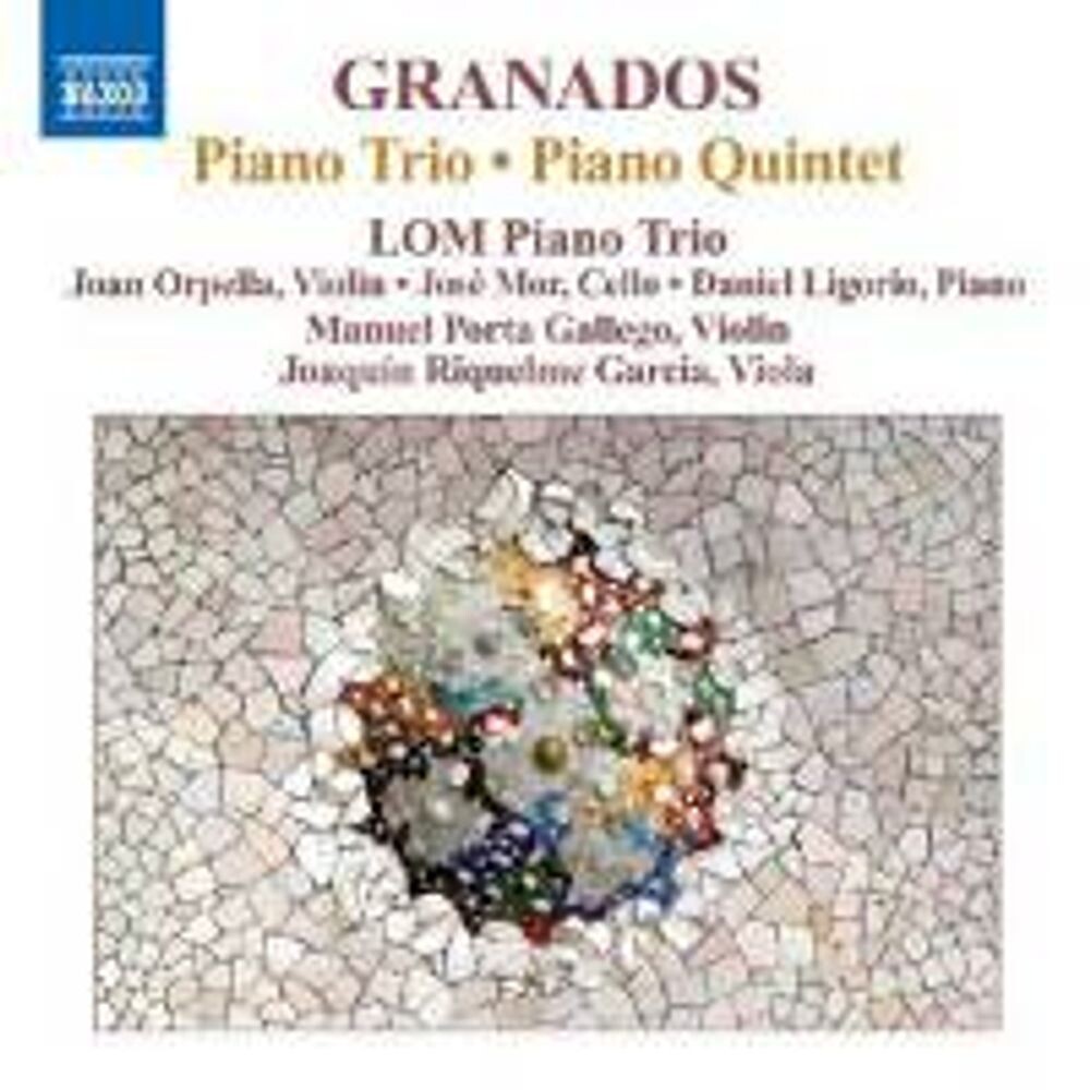 Диск CD Granados: Piano Trio / Piano Quintet - Enrique Granados, LOM Piano Trio, Manuel Porta Gallego, Joaquin Riquelme Garcia
Диск CD Granados: Piano Trio / Piano Quintet - Enrique Granados, LOM Piano Trio, Manuel Porta Gallego, Joaquin Riquelme Garcia