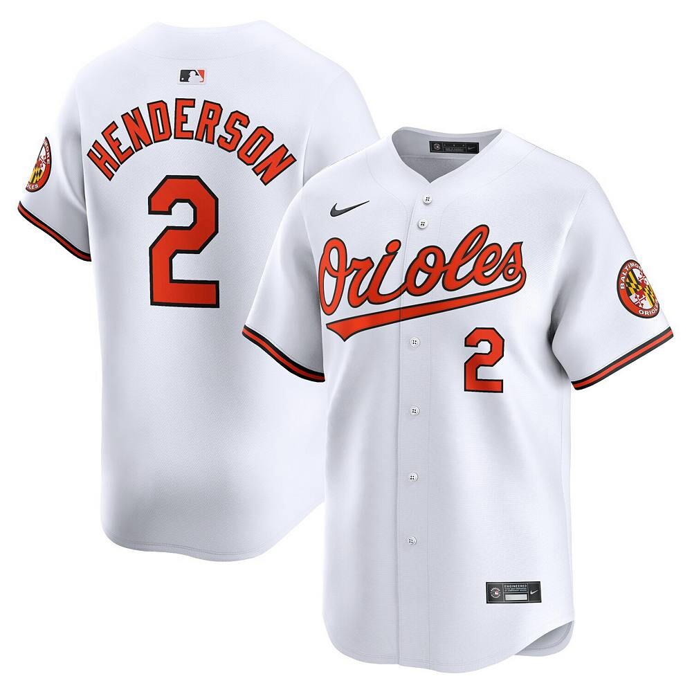 Мужское джерси Nike Gunnar Henderson White Baltimore Orioles Home Limited Player, цвет Orl White
Мужское джерси Nike Gunnar Henderson White Baltimore Orioles Home Limited Player, цвет Orl White