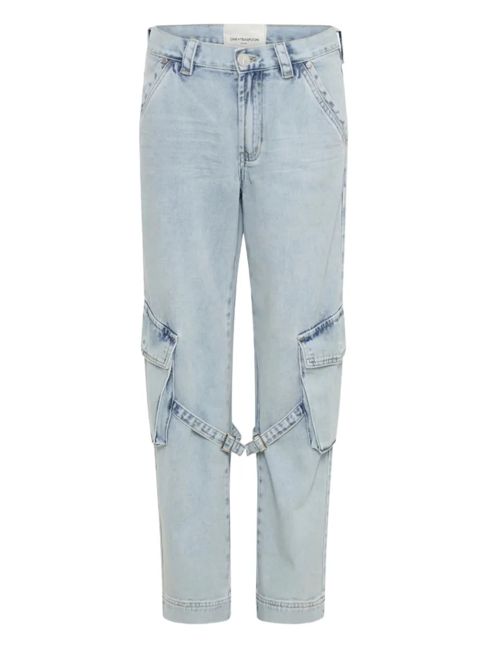 Джинсы с карманами карго One Teaspoon, синий
Джинсы с карманами карго One Teaspoon, синий