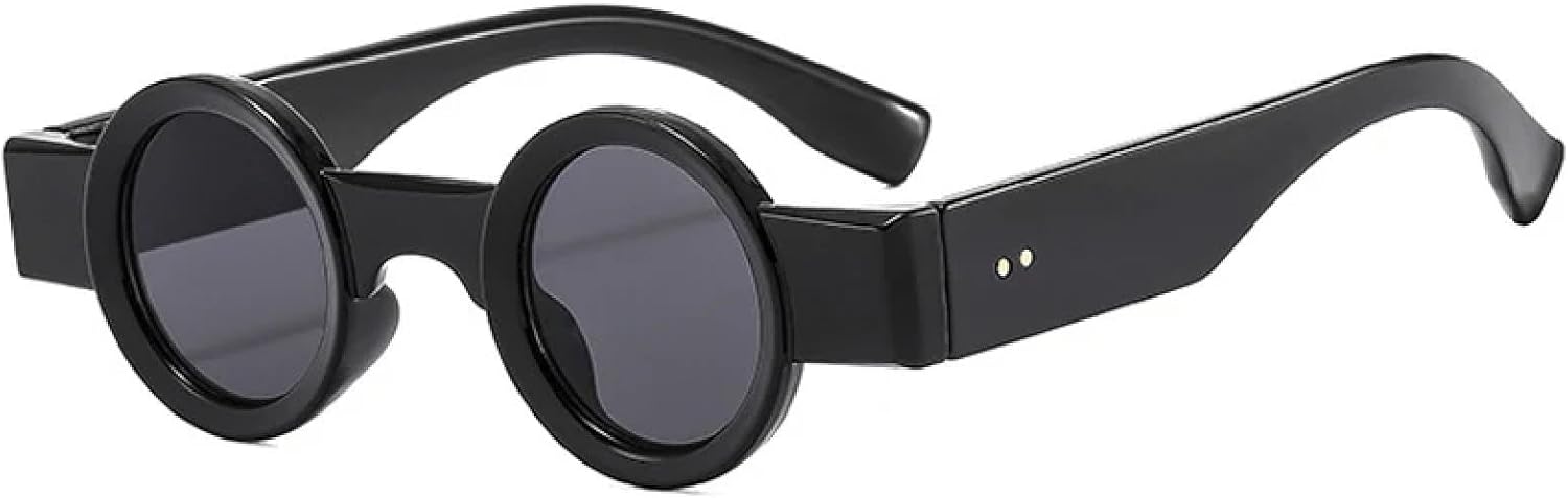 Ретро маленькие круглые женские солнцезащитные очки в стиле панк с защитой от УФ-излучения UV400, модные очки с прозрачными линзами Ocean, мужские солнцезащитные очки с заклепками TVTBBVV, Black Grey
Ретро маленькие круглые женские солнцезащитные очки в стиле панк с защитой от УФ-излучения UV400, модные очки с прозрачными линзами Ocean, мужские солнцезащитные очки с заклепками TVTBBVV, Black Grey