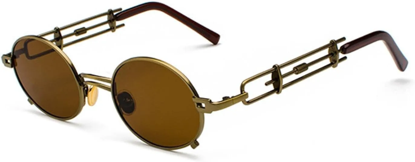 Панк-очки овальной формы красные для мужчин, металлическая черная оправа для женщин, винтажные маленькие аксессуары в стиле стимпанк VFDHN, 2 Brown Brown
Панк-очки овальной формы красные для мужчин, металлическая черная оправа для женщин, винтажные маленькие аксессуары в стиле стимпанк VFDHN, 2 Brown Brown