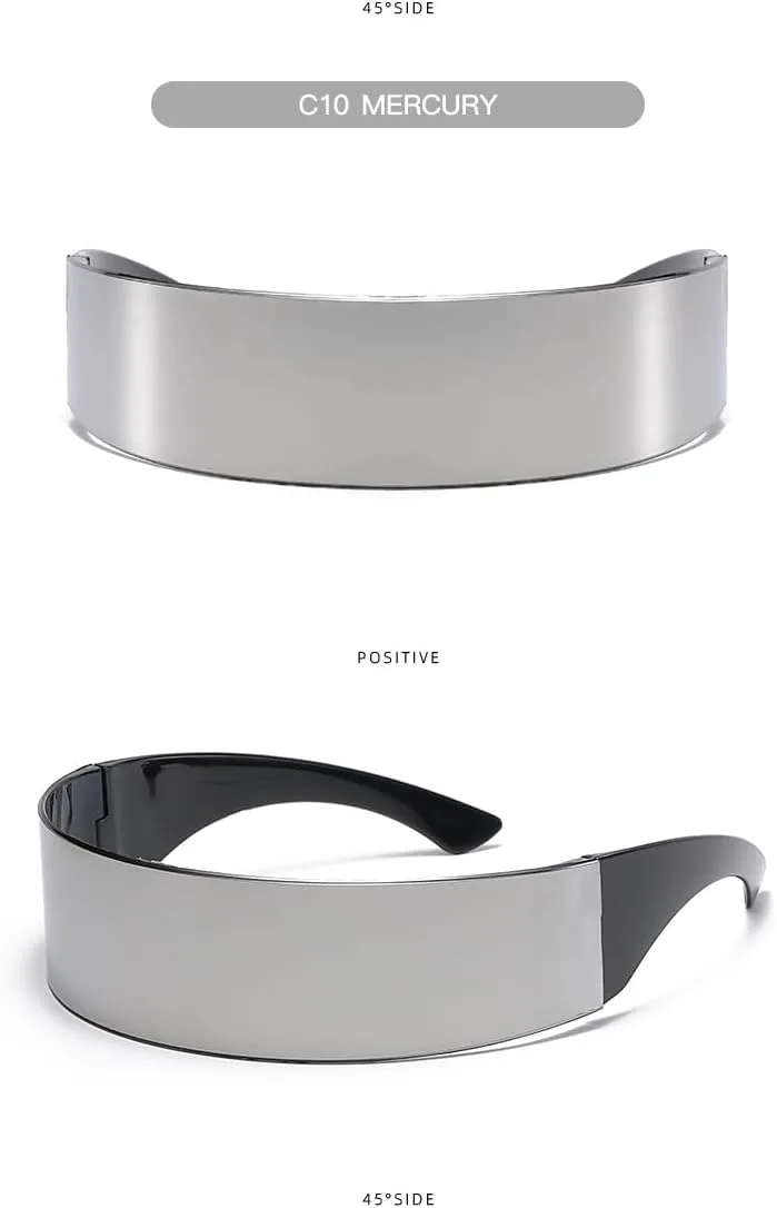 Модные очки в стиле Y2K без оправы, футуристические солнцезащитные очки в стиле киберпанк для женщин и мужчин, для рейв-вечеринок (серебристые) DDWRGD, Silver
Модные очки в стиле Y2K без оправы, футуристические солнцезащитные очки в стиле киберпанк для женщин и мужчин, для рейв-вечеринок (серебристые) DDWRGD, Silver