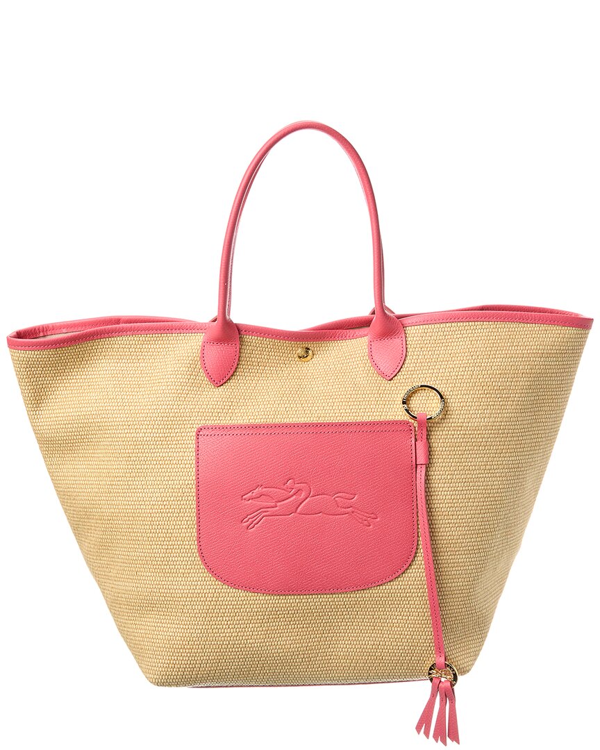 Longchamp Le Pliage Collection Большая плетеная сумка-корзина, розовый
Longchamp Le Pliage Collection Большая плетеная сумка-корзина, розовый